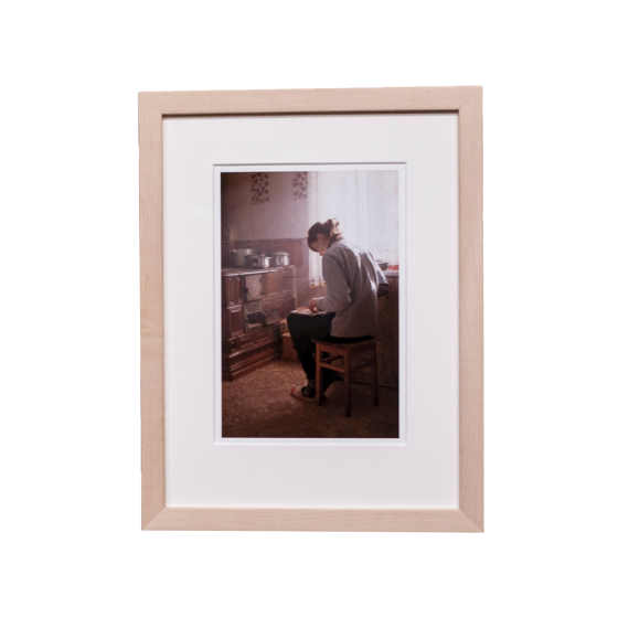 Portrait "Oksana" from the series Odsłonić (2019) framed photo